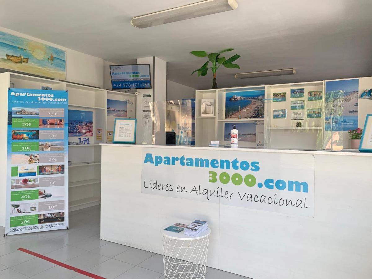 Apartamentos Surfing 3000 Peniscola Bagian luar foto